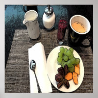 Fruits et café