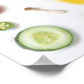 Poster Fruits et légumes (Coin)