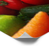 POSTER FRUITS ET LÉGUMES (Coin)