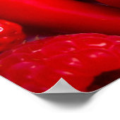 Poster Fruits et légumes rouges Imprimer/Poster (Coin)