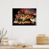 Poster Fruits et vie dans un paysage (Cuisine)