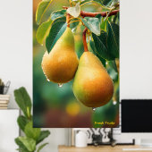 Poster Fruits frais (Bureau à domicile)