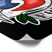 Poster Fruits interdits Stupide Ado Challenge Tattoo Pod (Coin)