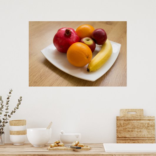 Poster Fruits mûrs (Cuisine)