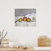 Poster Fruits sur un chiffon, c.1890 (Cuisine)