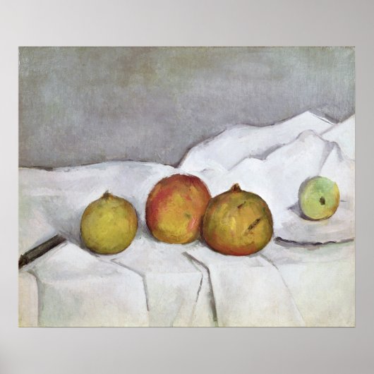 Poster Fruits sur un chiffon, c.1890 (Devant)