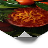 Poster Fruits tropicaux (Coin)