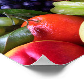 Poster Fruits Tropicaux (Coin)