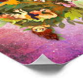 Poster Fruits Un arbre (Coin)