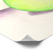 Poster FRUITY PEAR print (11"x11") (Coin)