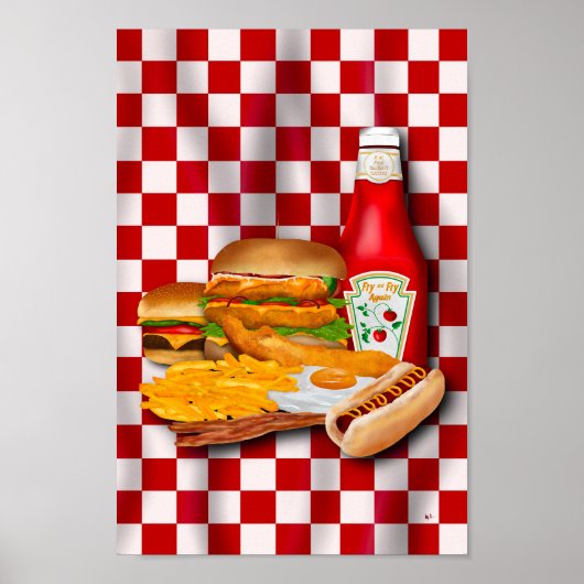 Poster Fry et Fry à nouveau (Devant)