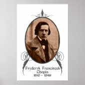 Poster Fryderyk Chopin (Devant)