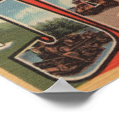 Poster Ft. Jackson, Caroline du Sud - Scène aux grandes l (Coin)