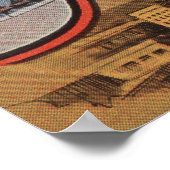 Poster Ft. Worth, Texas - Scènes de grandes lettres (Coin)