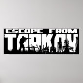 Poster Fuir Du Logo De Tarkov (Devant)