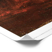 Poster Fuir un incendie de prairie (1868A) (Coin)