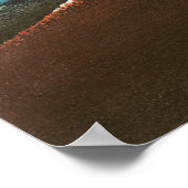 Poster Fuji au-dessus de la foudre' (Coin)