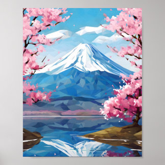 Poster Fuji Blossom