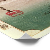 Poster Fuji de Yoshiwara (Coin)