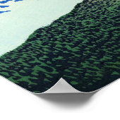 Poster Fuji Hokusai Ukiyo-e Art japonais (Coin)