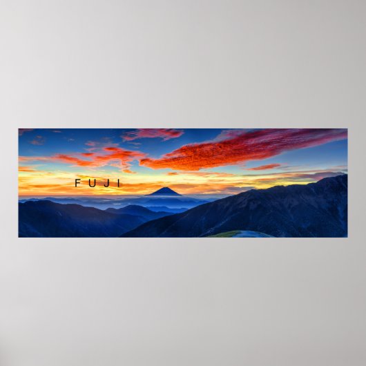 Poster Fuji - Japon (Devant)