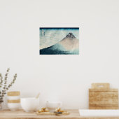 Poster Fuji par temps clair' (Cuisine)