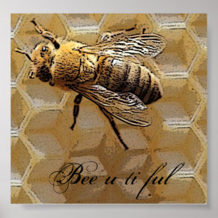 Poster Ful de Ti de l'abeille u