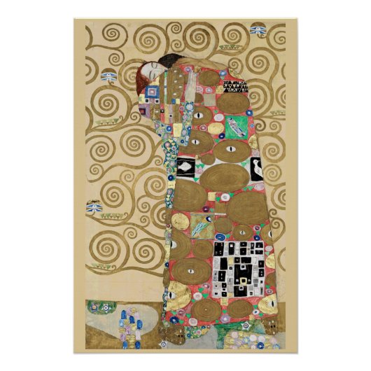Poster Fulfillment Gustav Klimt (Devant)
