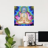 Poster Full Lotus Deep Samadhi (Bureau à domicile)