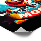 Poster Full Moon Beaver  (Coin)