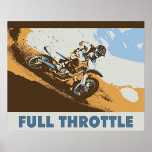 Poster Full Throttle 16x20
