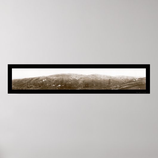 Poster Fullerton Hills Oil Photo 1910 (Devant)