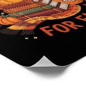 Poster Fully Booked For Fall Books Pumpkin Autumn Thanksg (Coin)