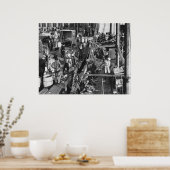 Poster Fulton Fish Market : 1939 (Cuisine)