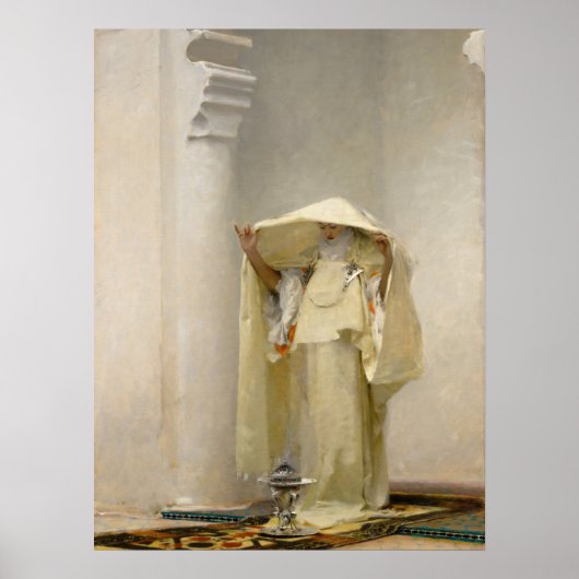 Poster Fumée d'Ambergris par John Singer Sargent (Devant)
