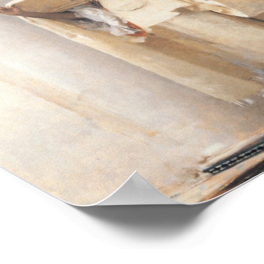 Poster fumée d'ambre gris (Coin)