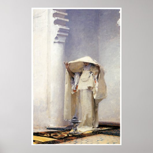 Poster Fumee d'ambre gris (Tanger), 1880 (Devant)