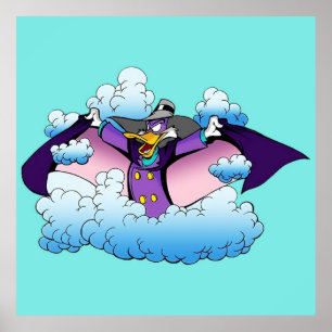 Poster Fumée de canard foncé