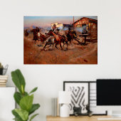 Poster Fumée d'un 45 (Bureau à domicile)