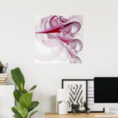 Poster Fumée en mouvement (Bureau à domicile)