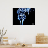 Poster Fumée lumineuse (Cuisine)
