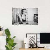 Poster Fumée rétro (Bureau à domicile)