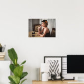 Poster Fumée rétro (Bureau à domicile)