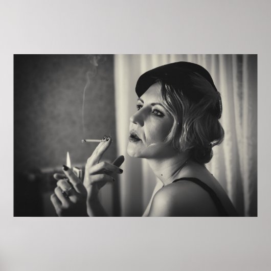 Poster Fumée rétro (Devant)