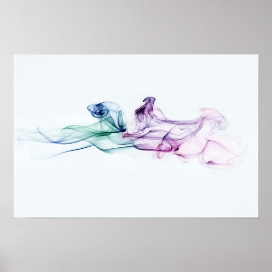 Poster Fumée violette (Devant)