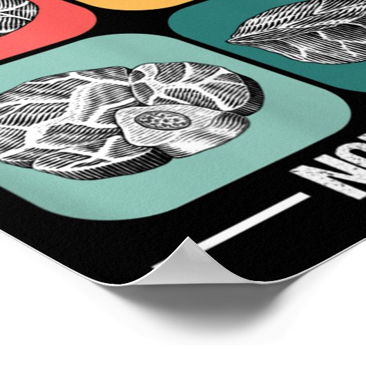 Poster Fumer Brisket Pas Drôle Brisket Bbq Grill (Coin)