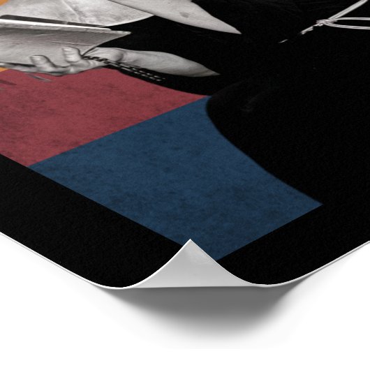 Poster Fumer les soeurs style rétro (Coin)