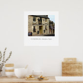 Poster Fumer Pub de chien Malmesbury, Angleterre (Cuisine)