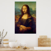 Poster Fumeur de cigares Mona Lisa Tabac Peinture (Cuisine)