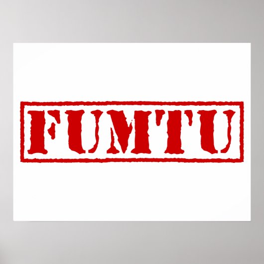 POSTER FUMTU (Devant)